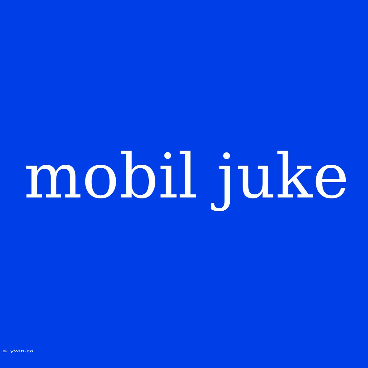 Mobil Juke