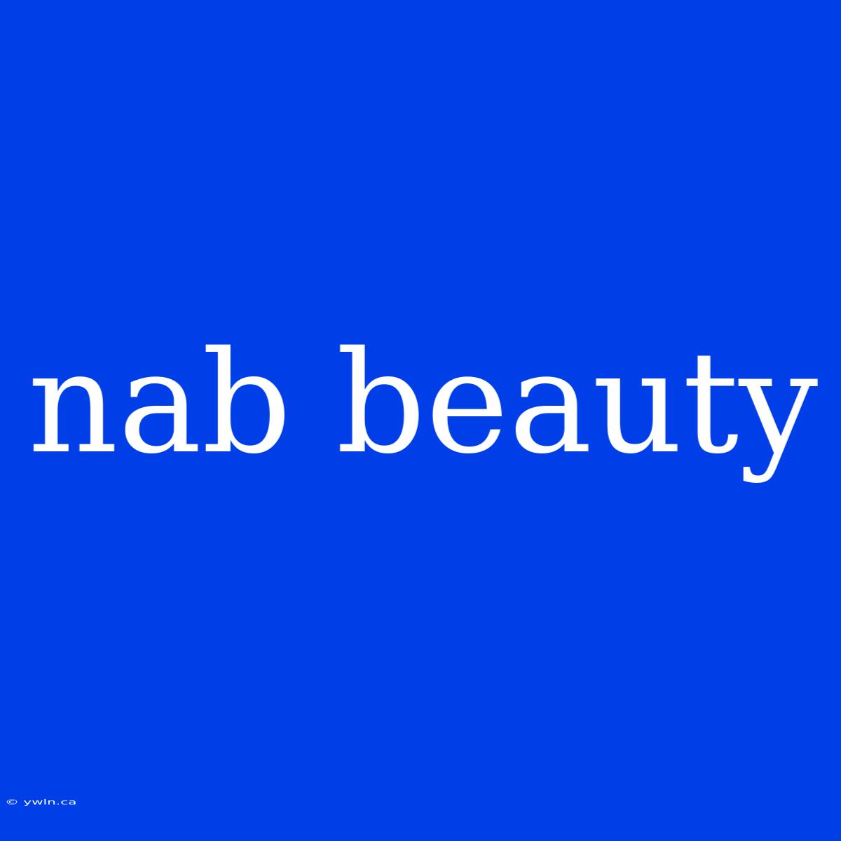 Nab Beauty