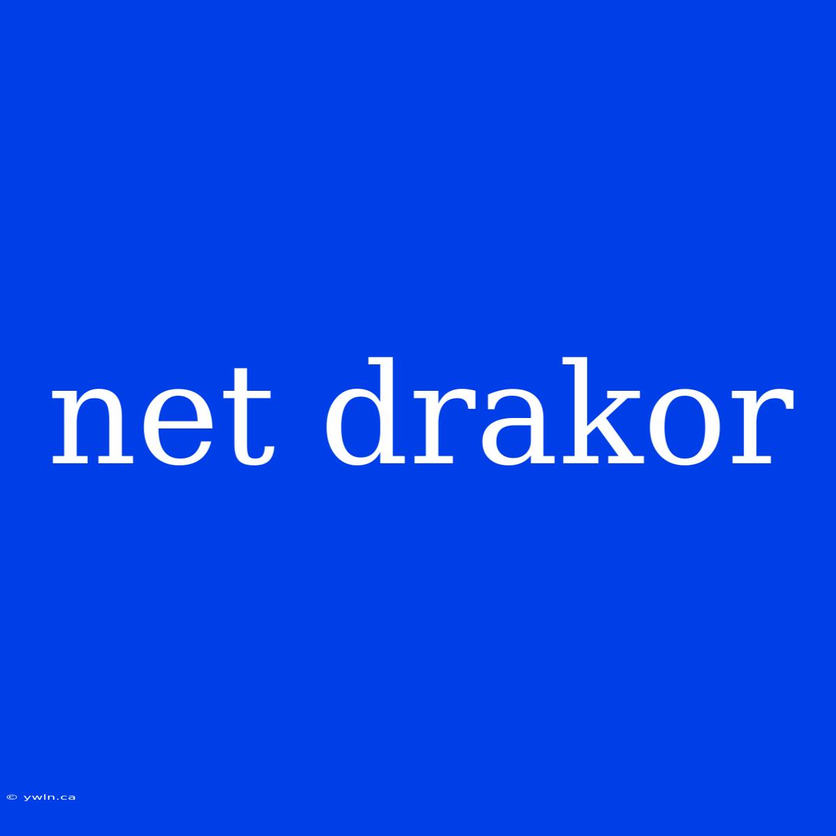 Net Drakor