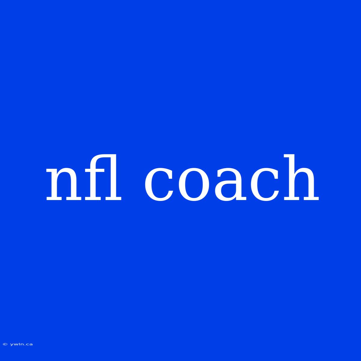 Nfl Coach