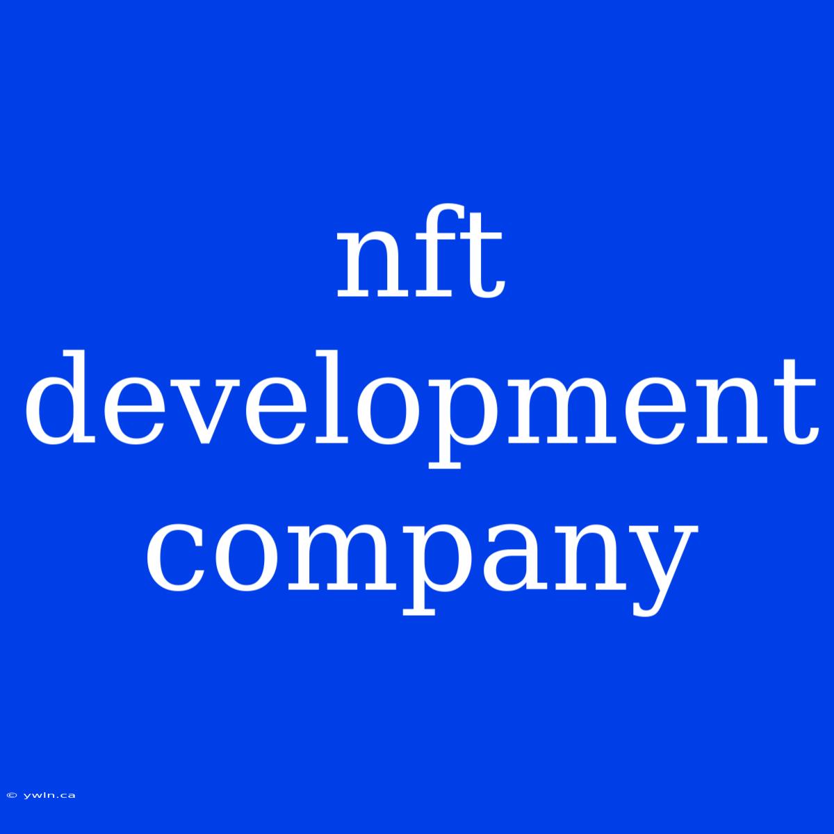 Nft Development Company