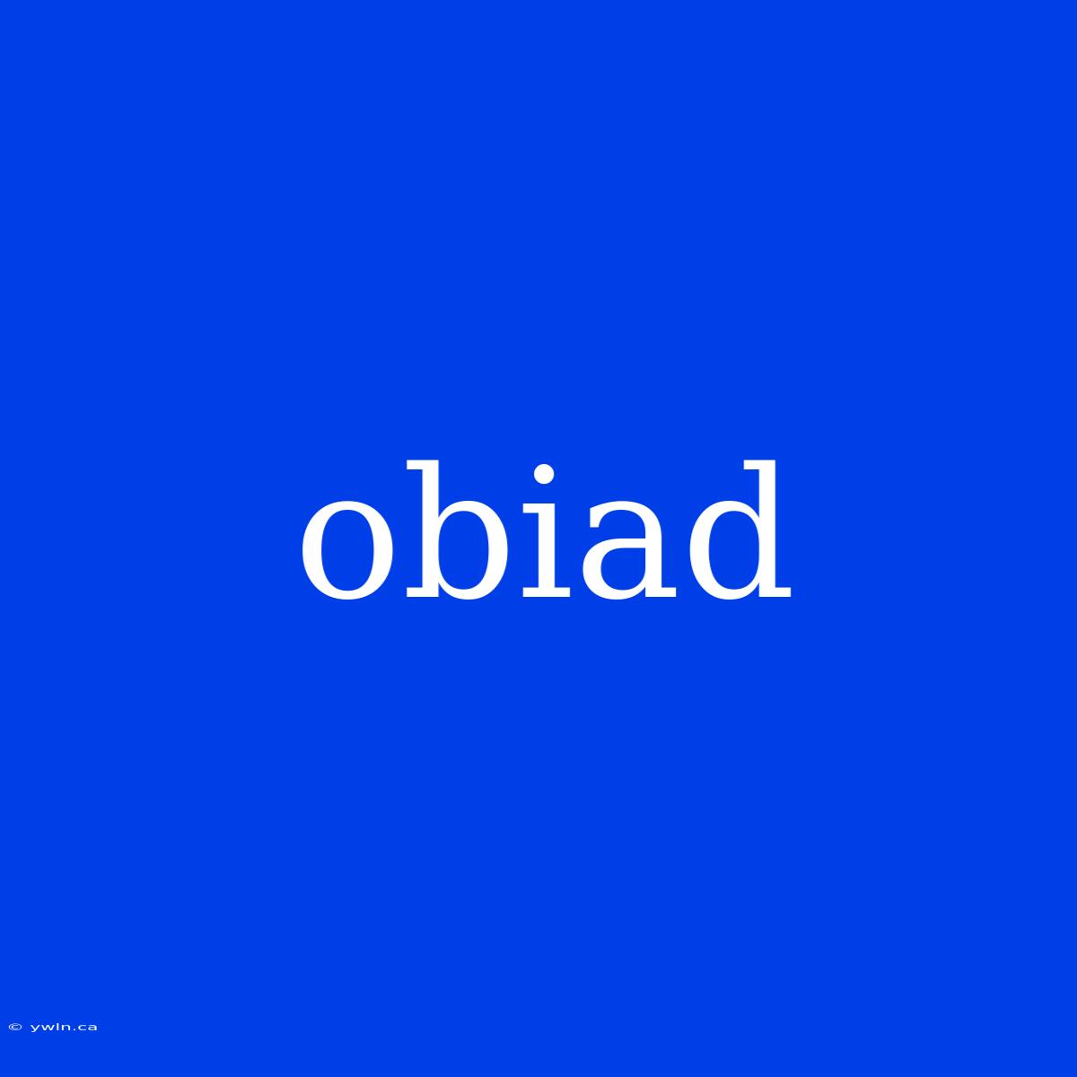 Obiad