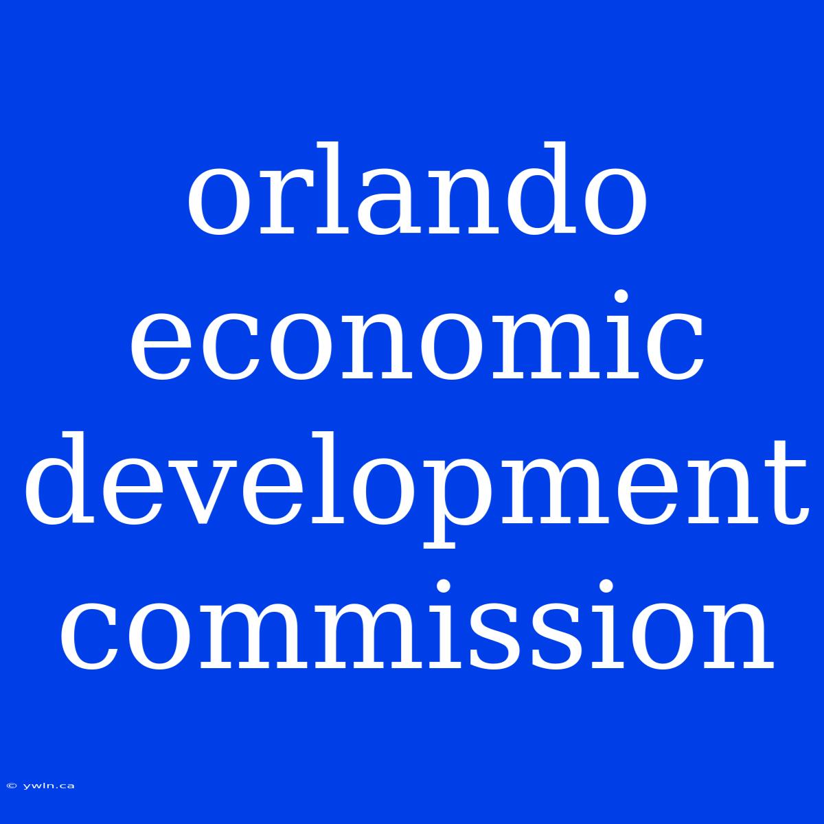 Orlando Economic Development Commission