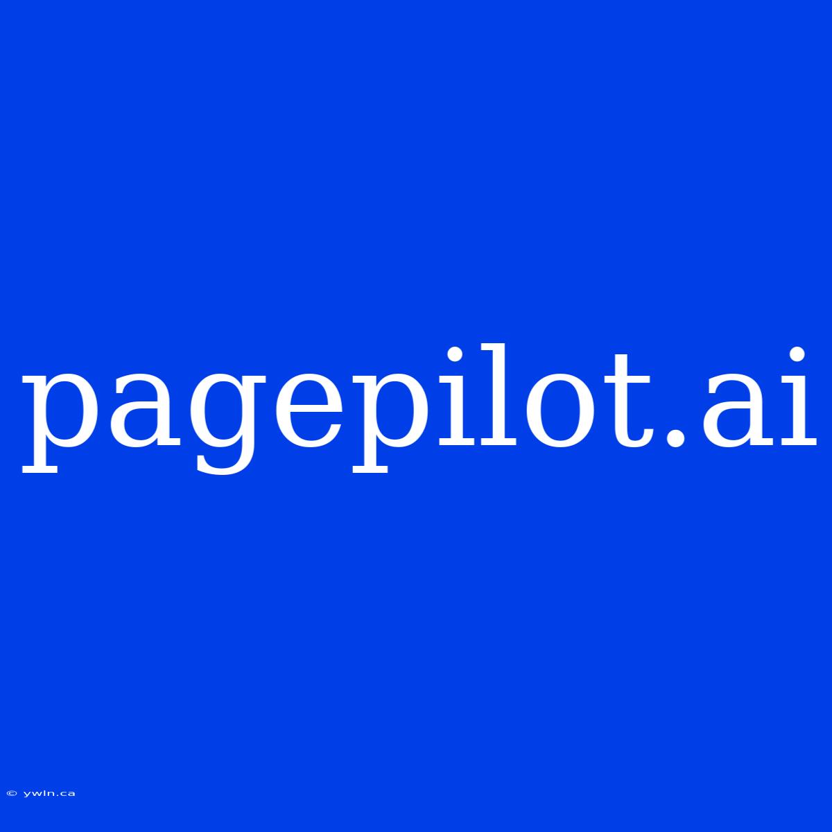 Pagepilot.ai