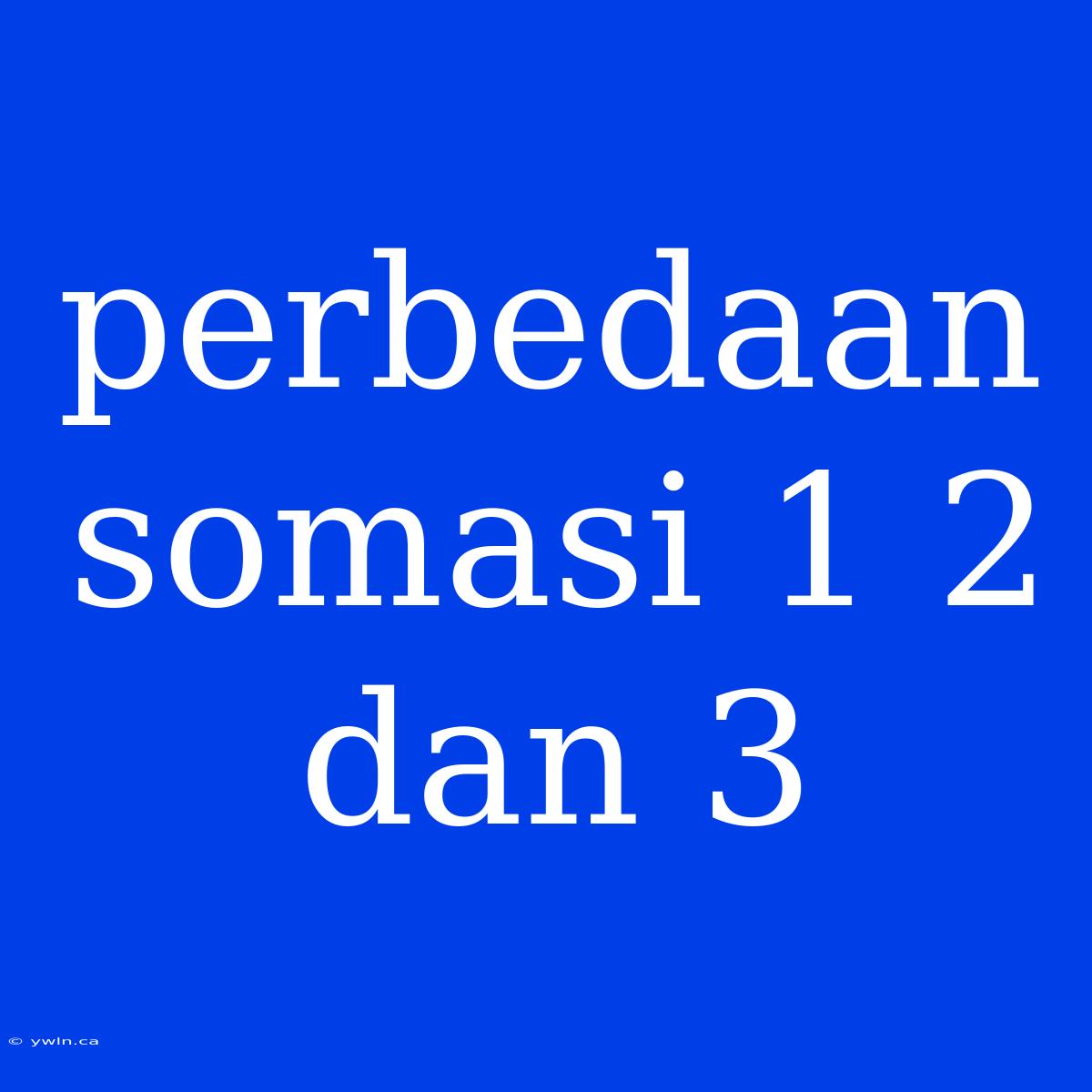 Perbedaan Somasi 1 2 Dan 3