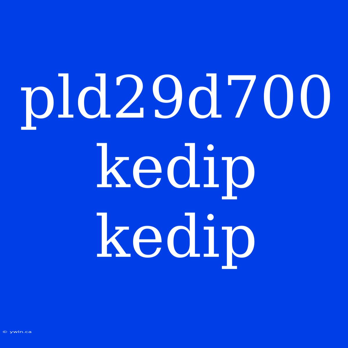 Pld29d700 Kedip Kedip