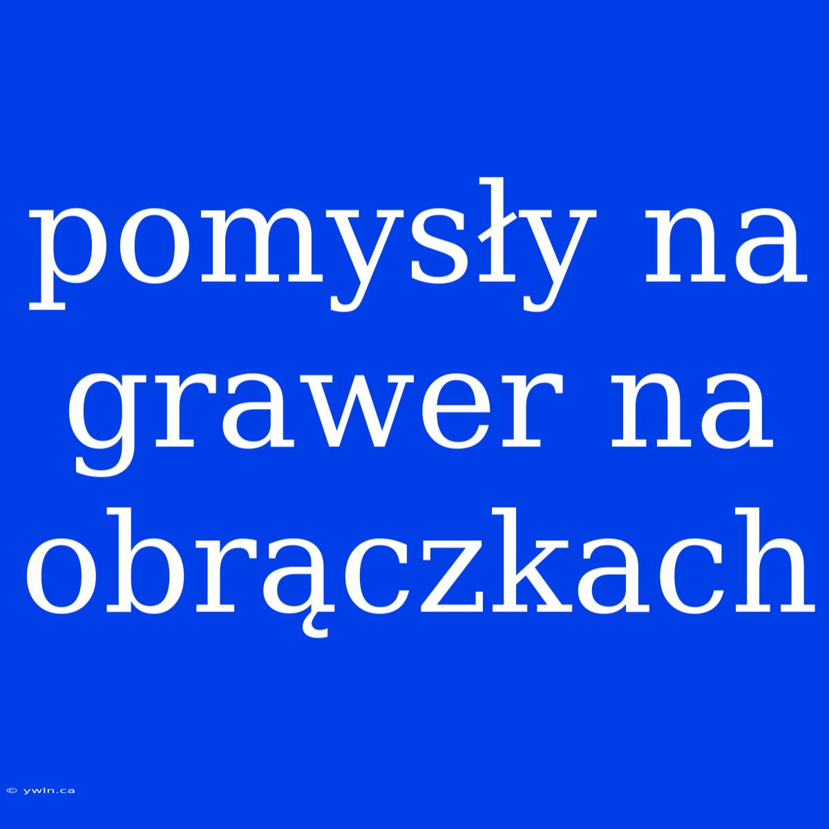 Pomysły Na Grawer Na Obrączkach