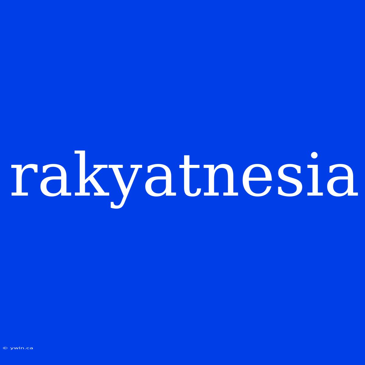 Rakyatnesia