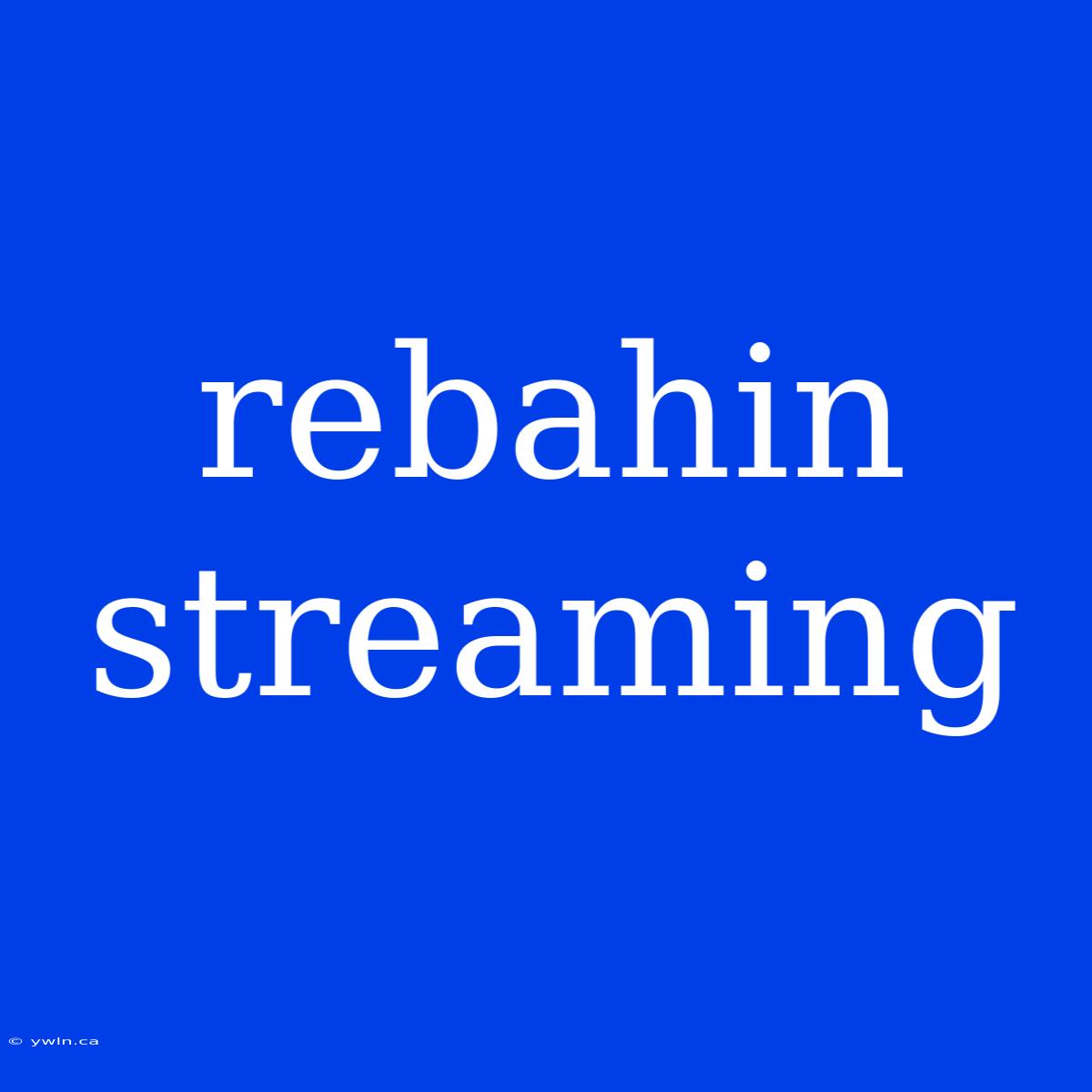 Rebahin Streaming