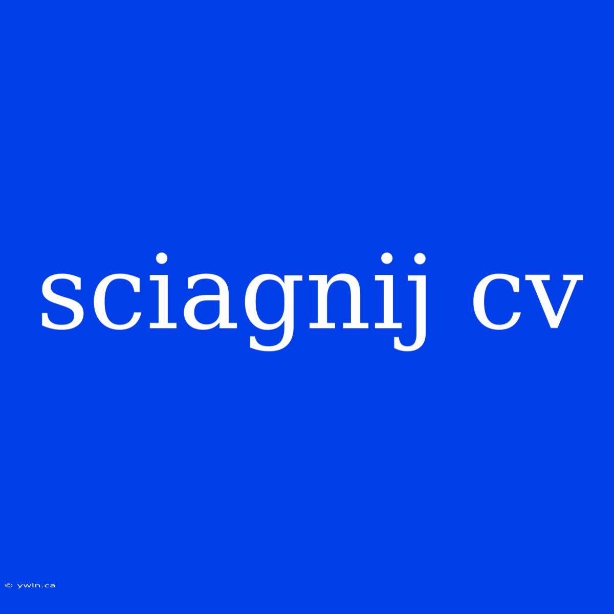 Sciagnij Cv