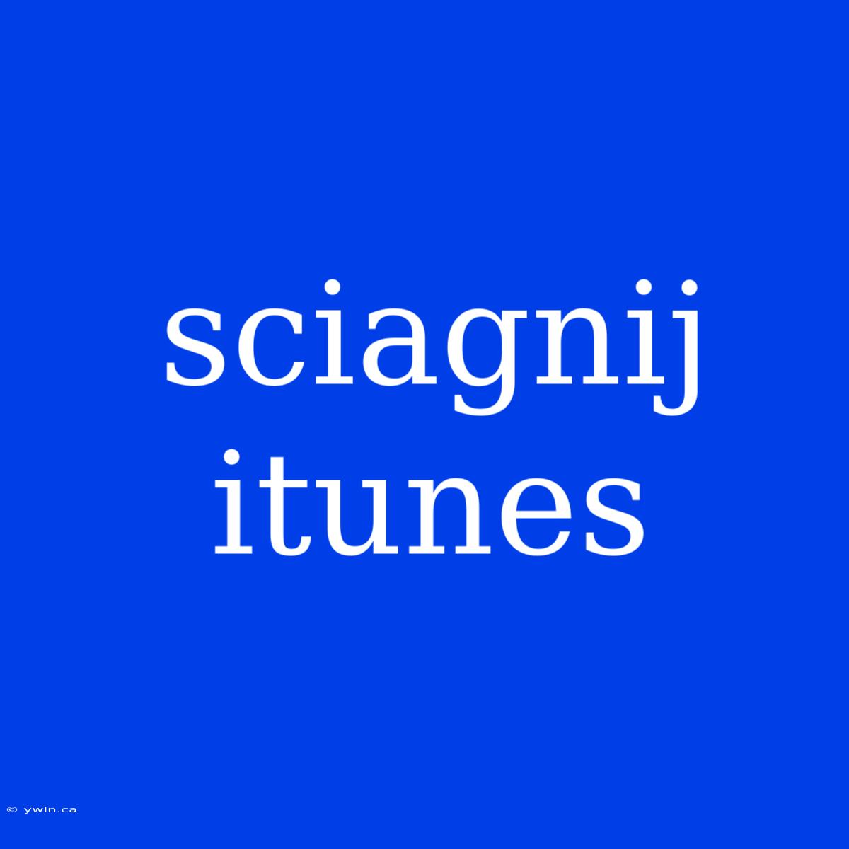 Sciagnij Itunes