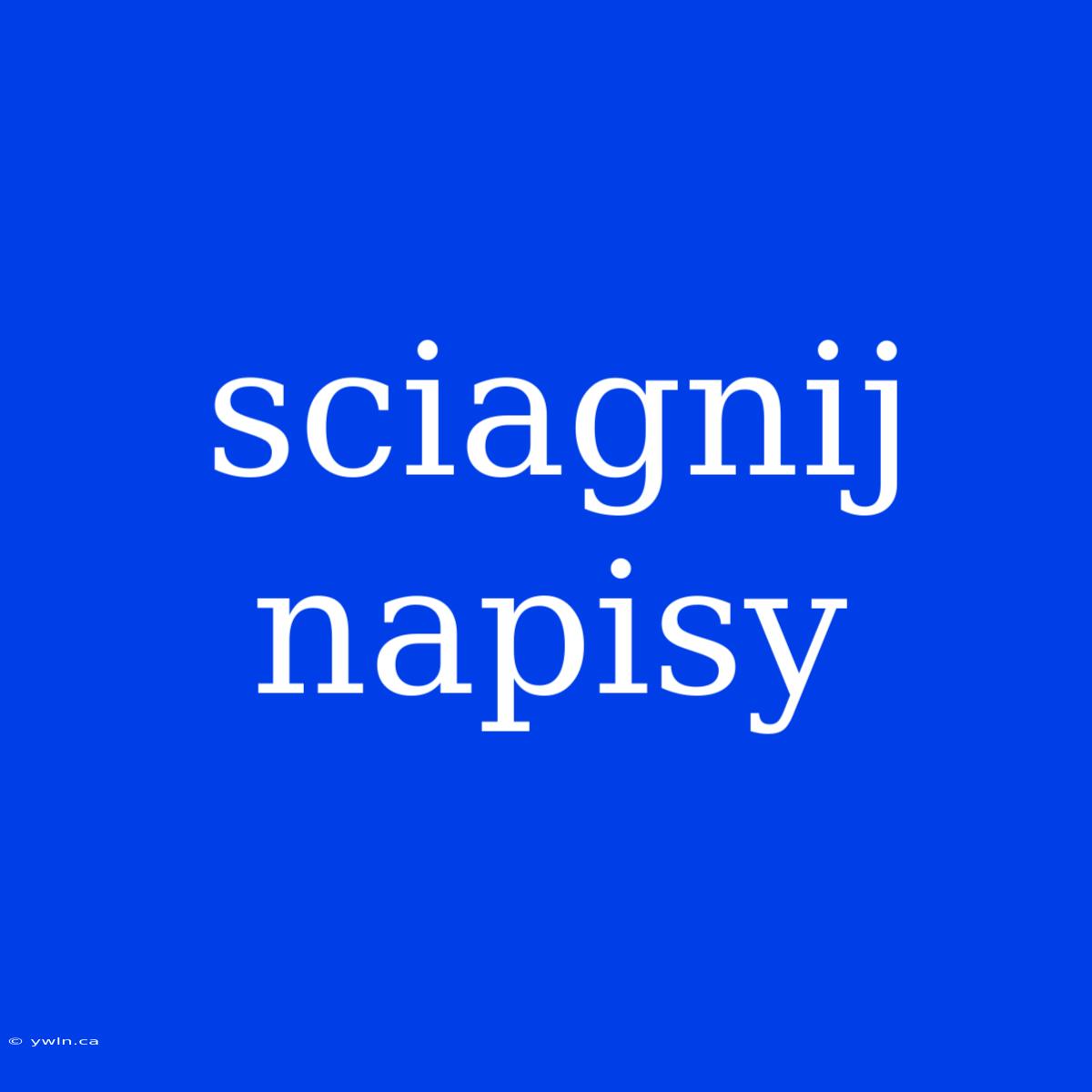 Sciagnij Napisy