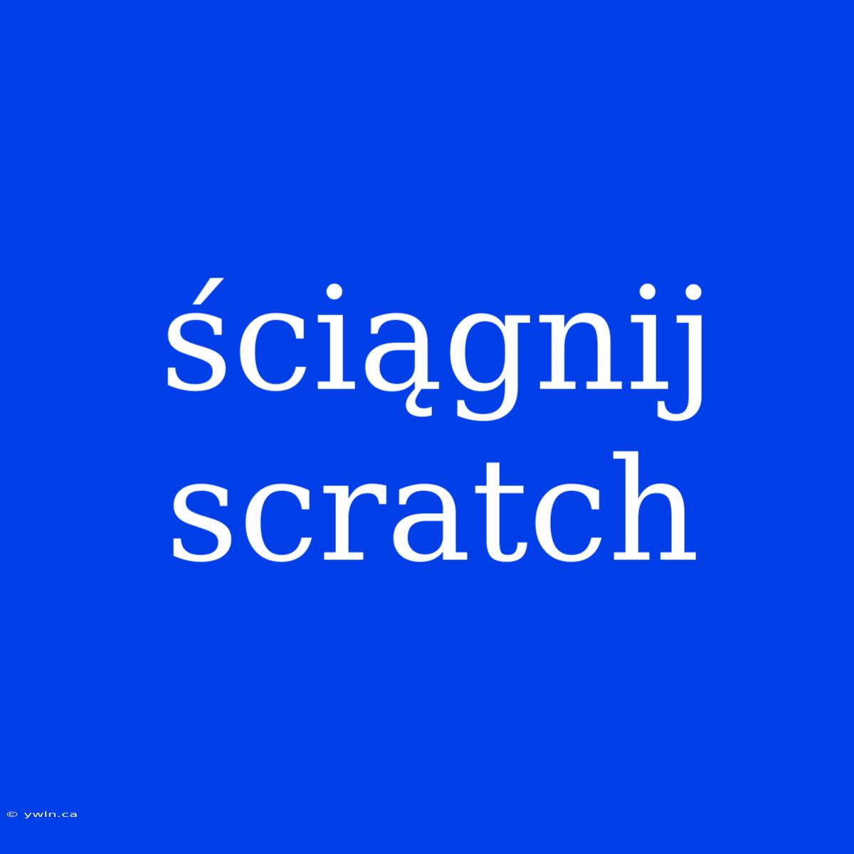 Ściągnij Scratch