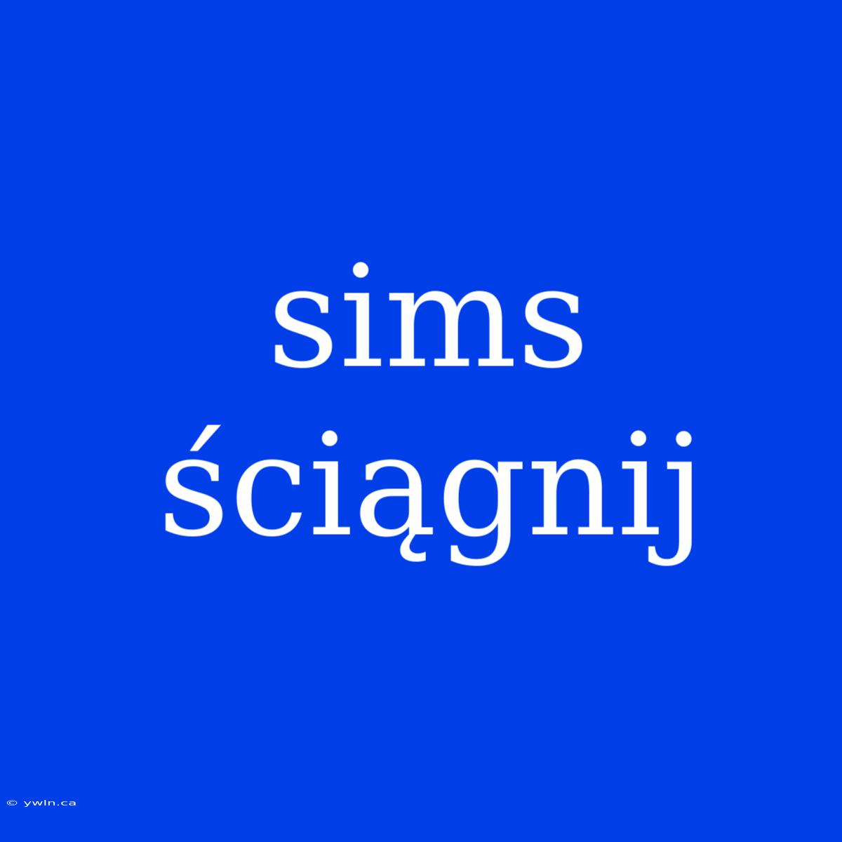 Sims Ściągnij