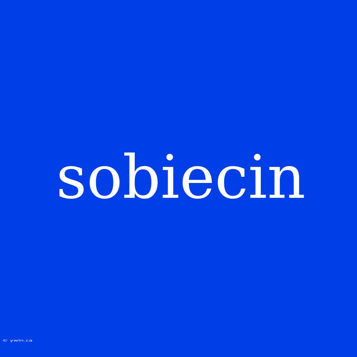 Sobiecin