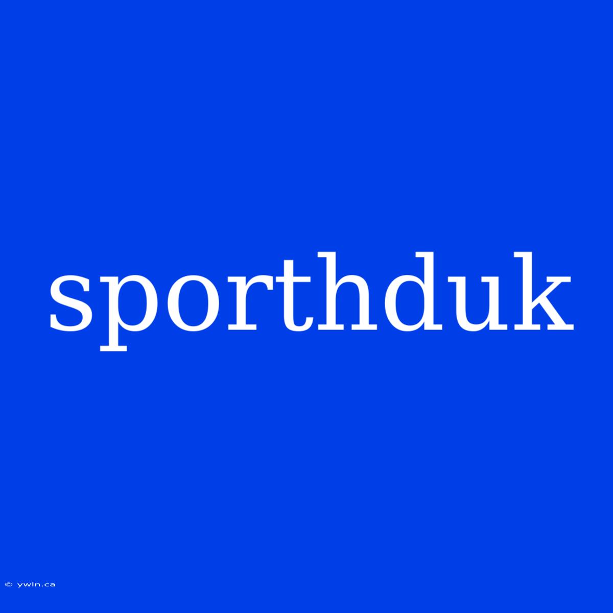 Sporthduk