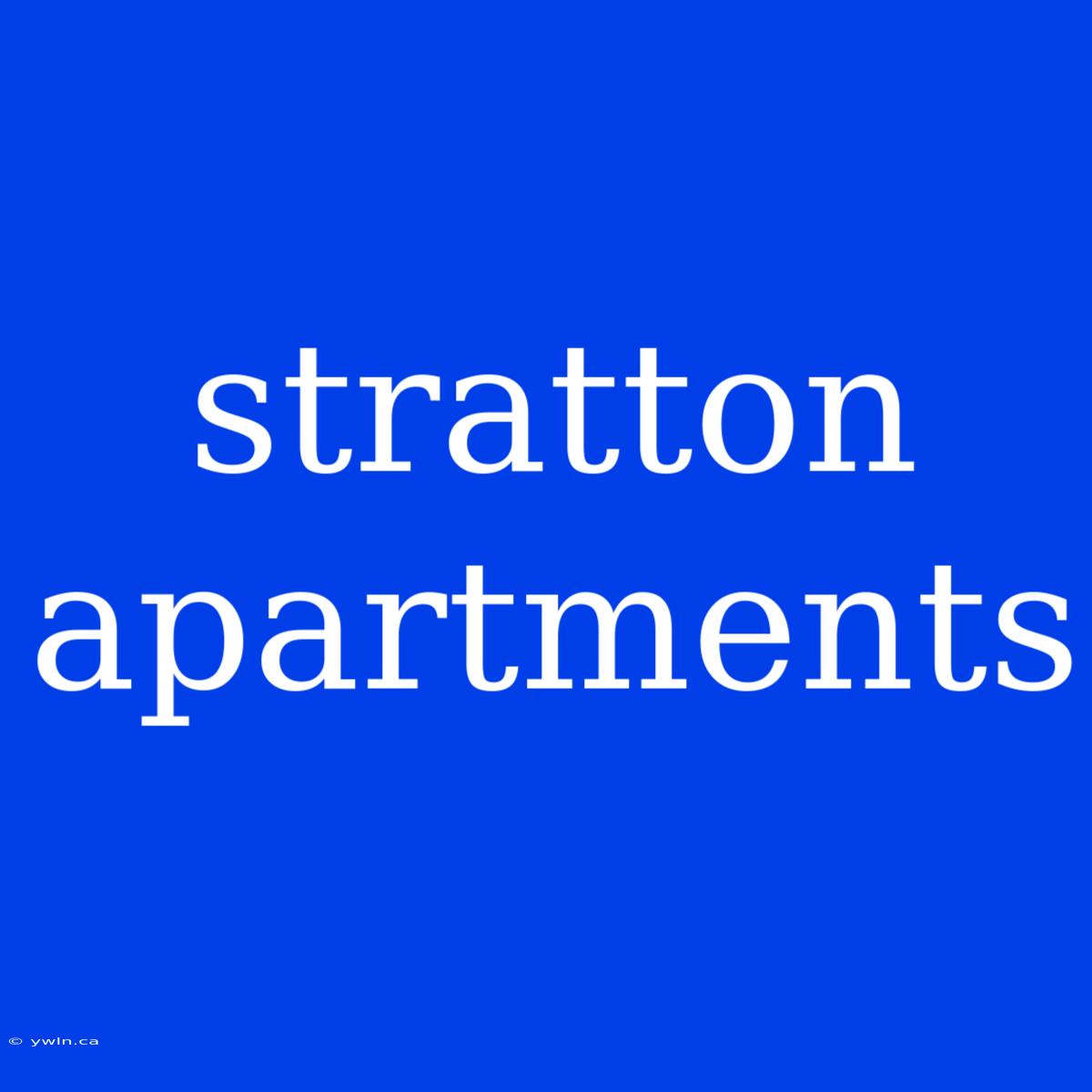 Stratton Apartments