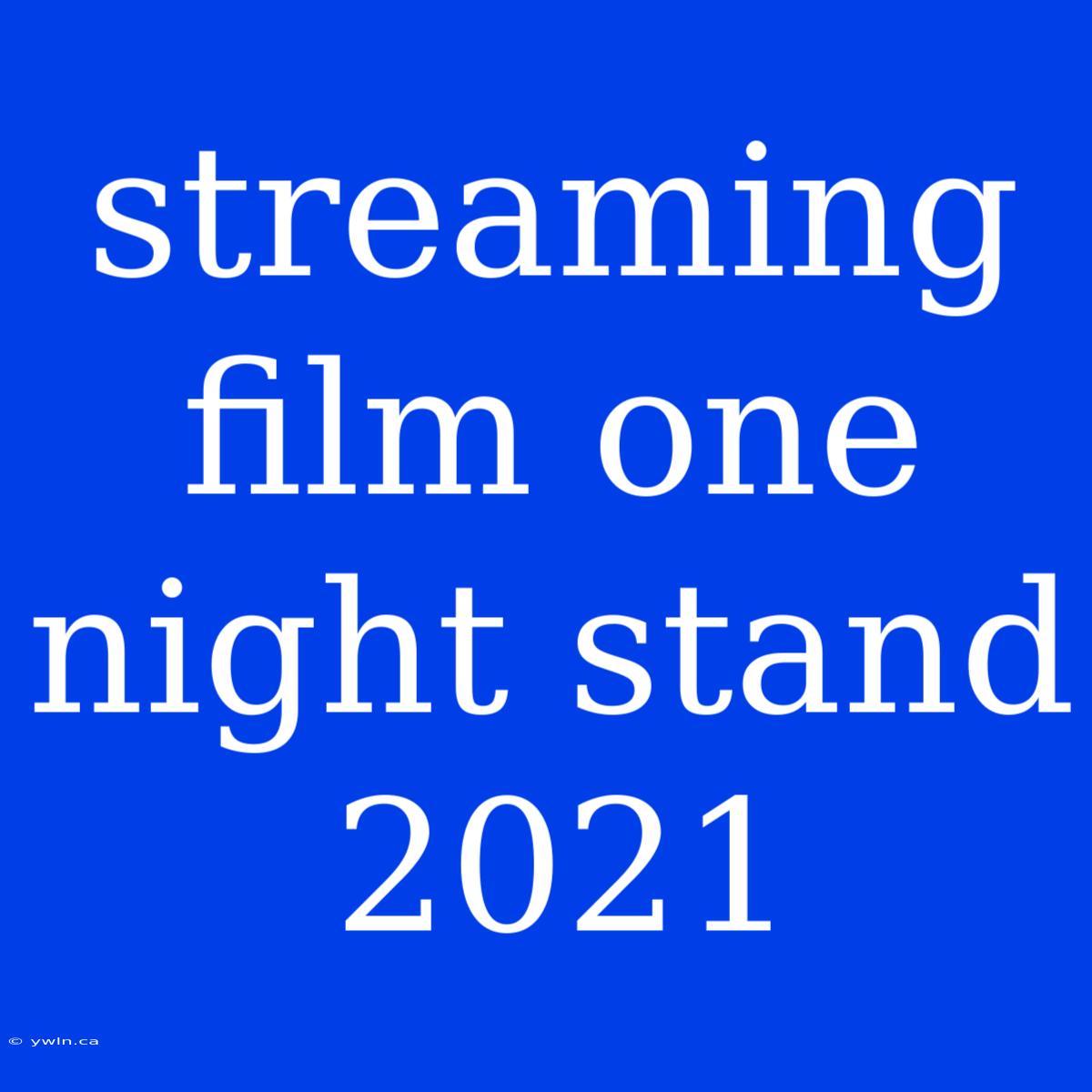 Streaming Film One Night Stand 2021