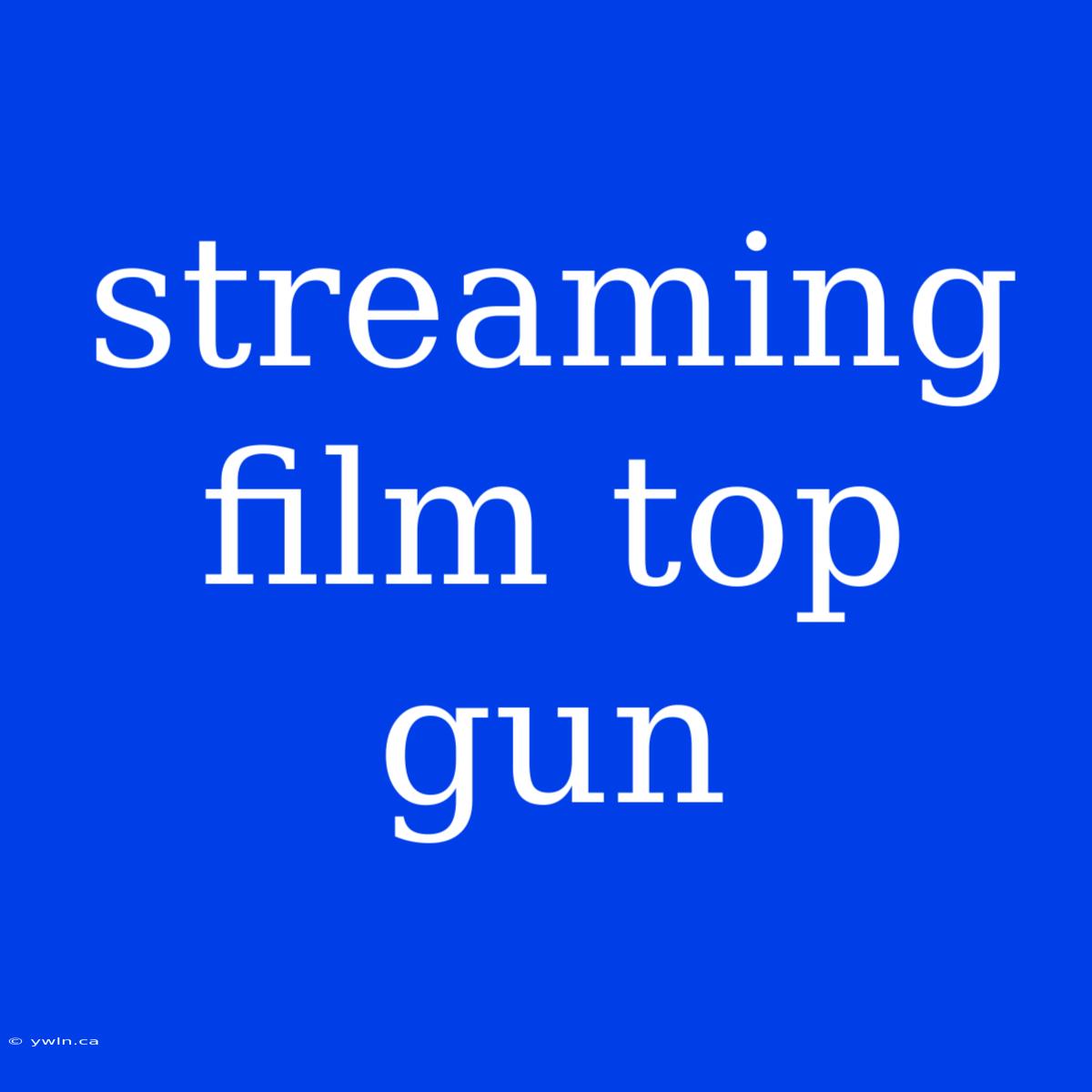 Streaming Film Top Gun