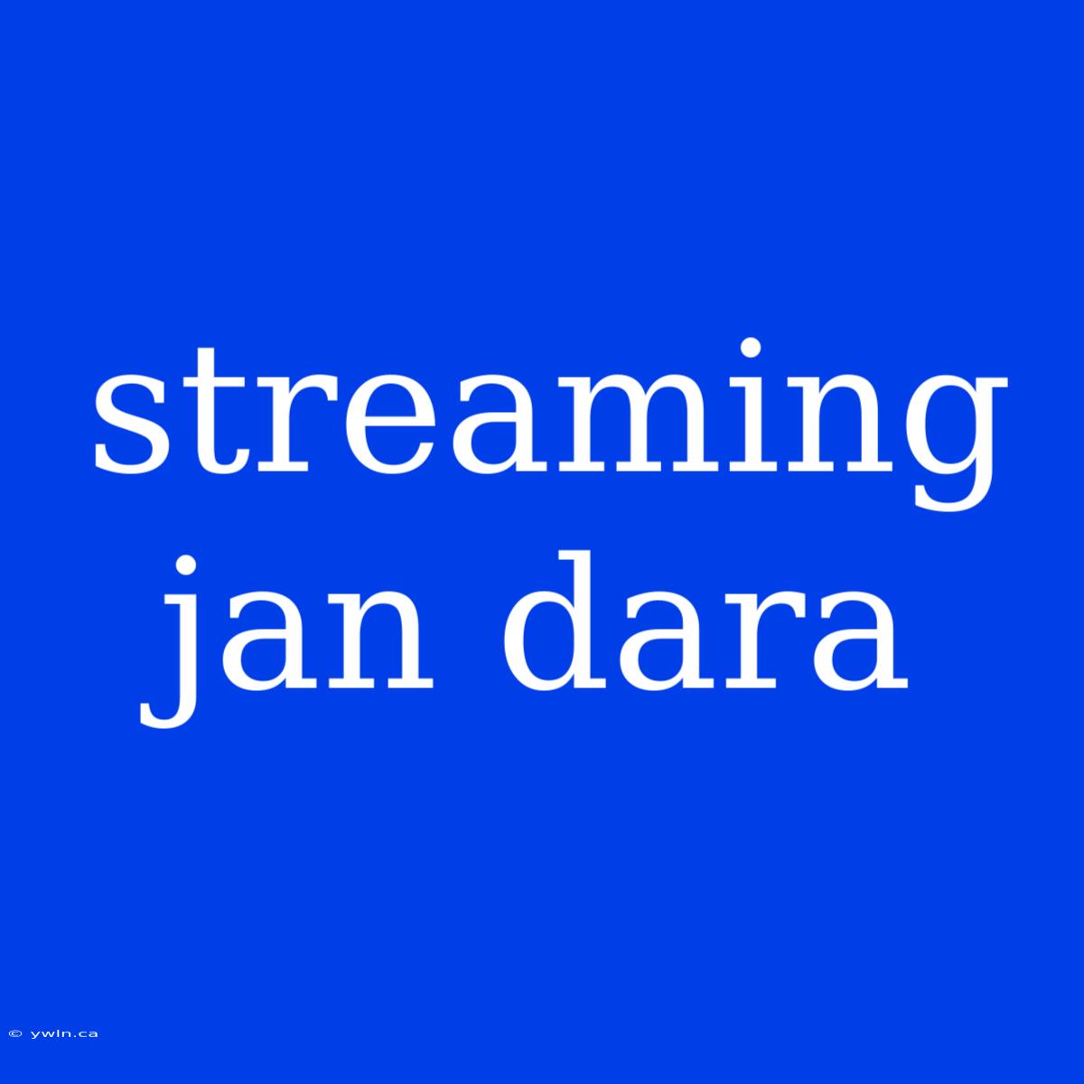 Streaming Jan Dara