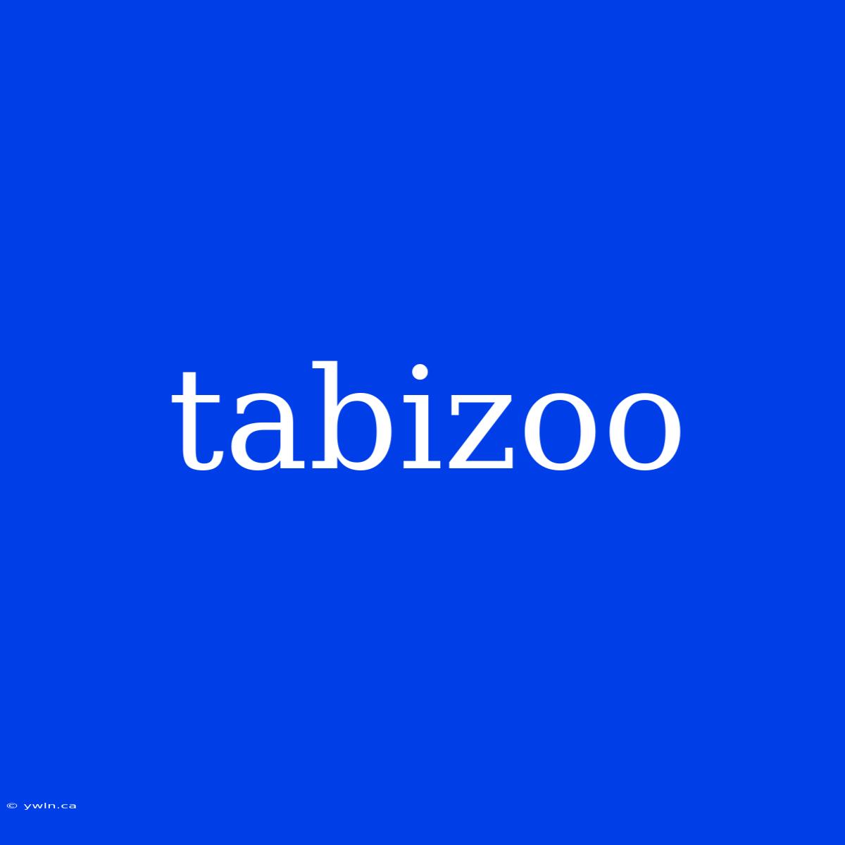 Tabizoo