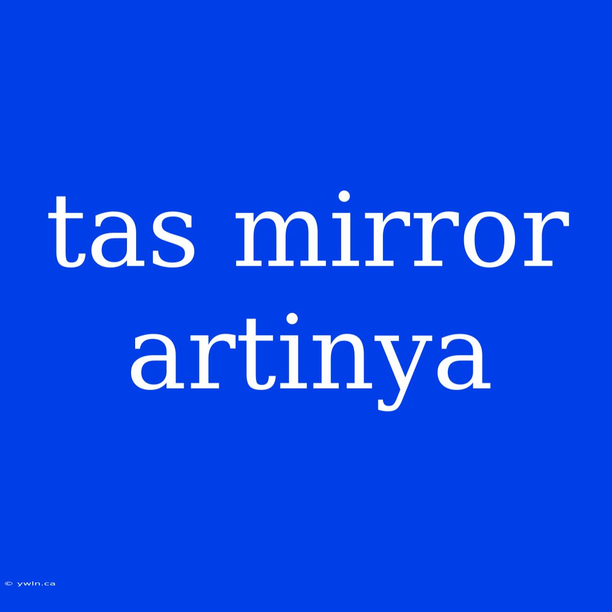 Tas Mirror Artinya