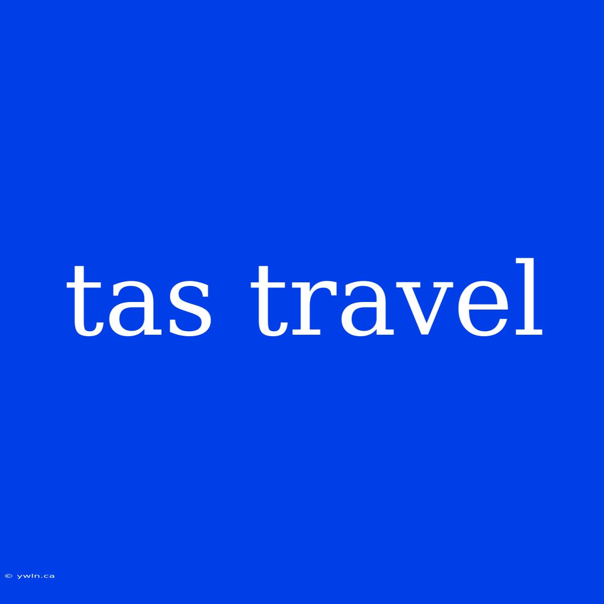 Tas Travel