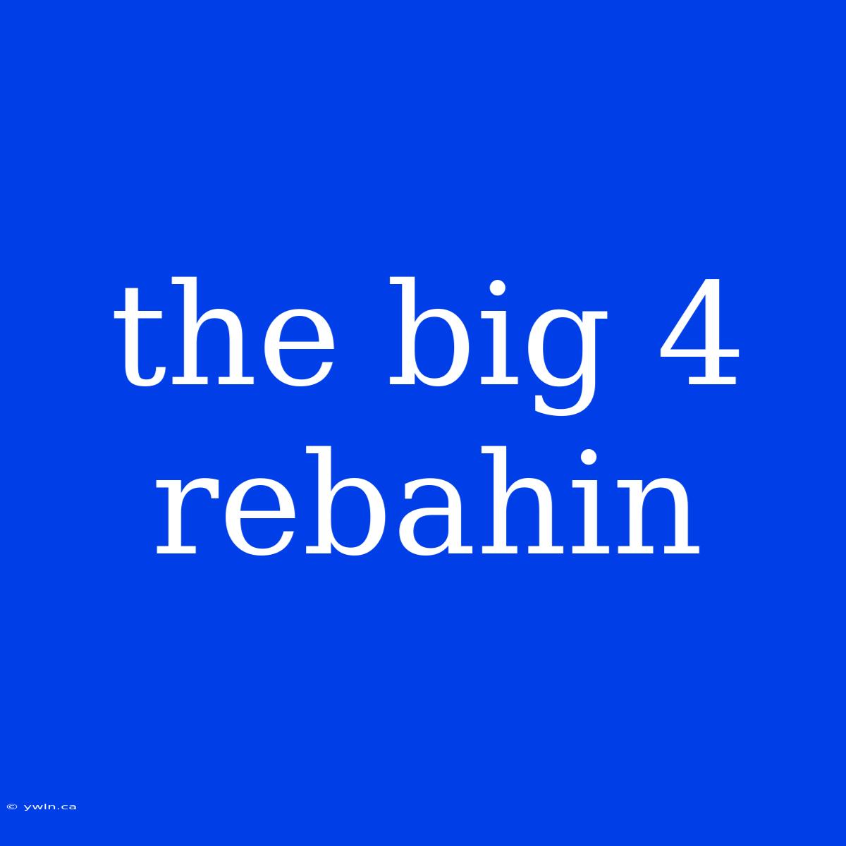 The Big 4 Rebahin