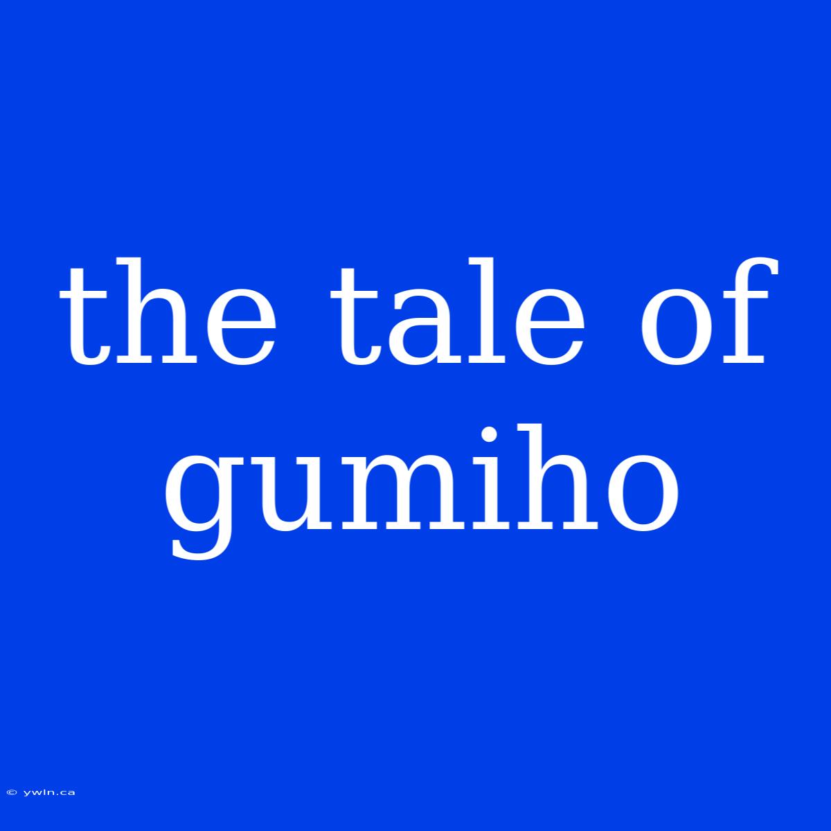 The Tale Of Gumiho