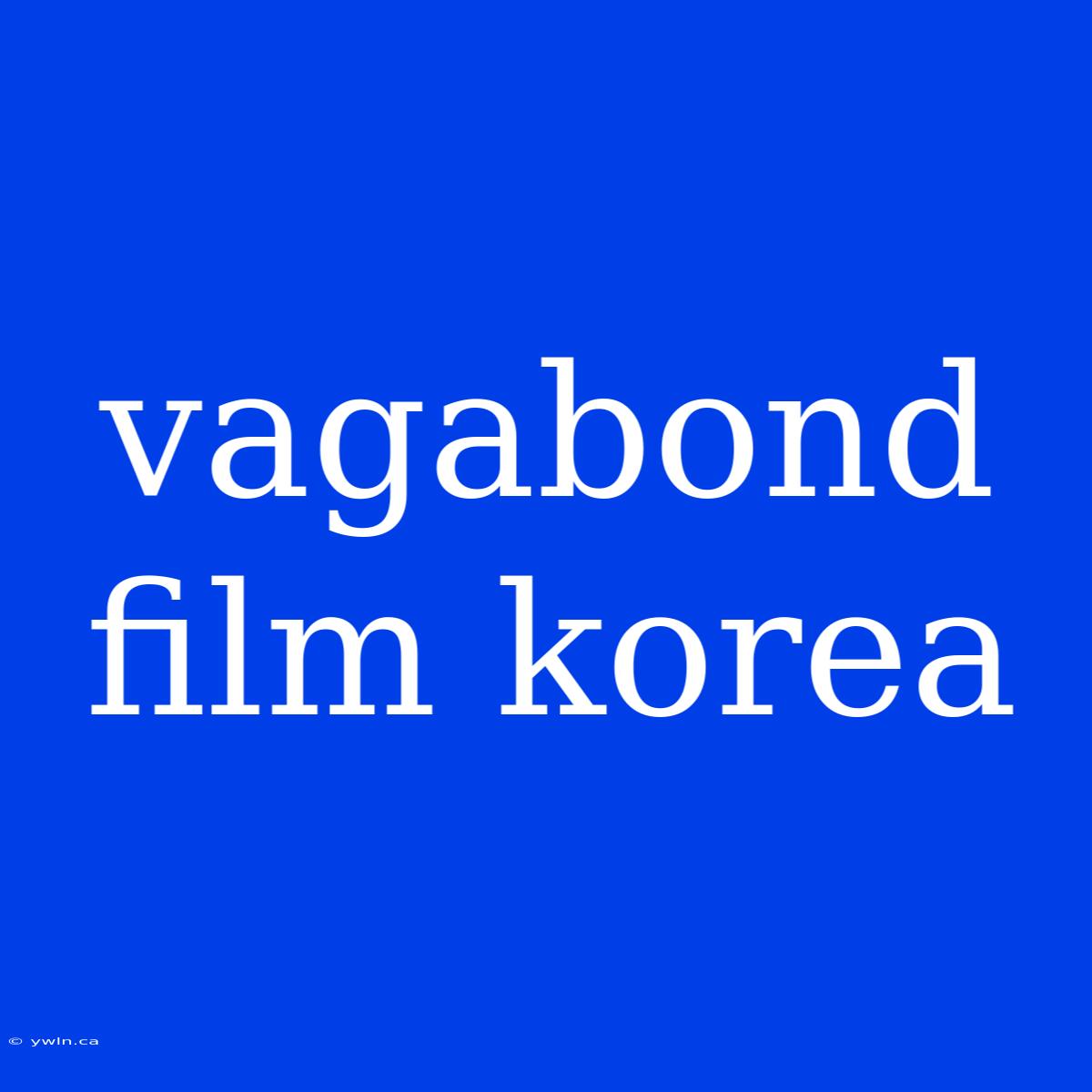 Vagabond Film Korea