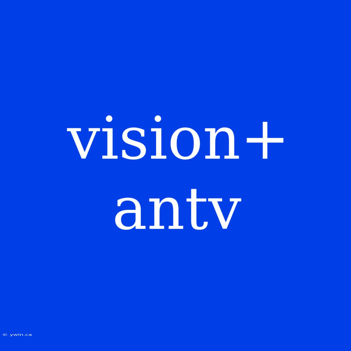 Vision+ Antv