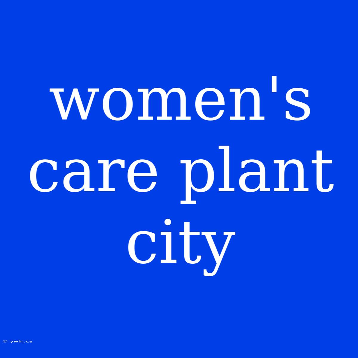 Women's Care Plant City